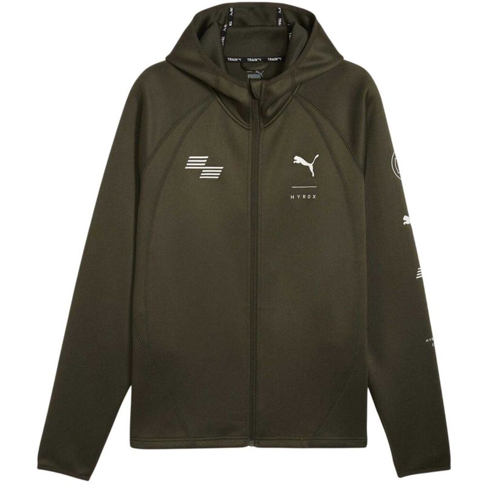 Puma Mens Hyrox X Cloudspun Technical  Jacket / Dark Olive